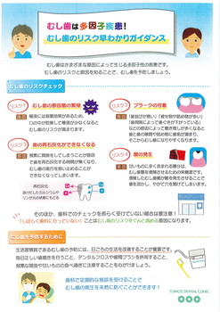 むし歯の4大リスク要因「原因菌」「プラーク」「再石灰化不足」「糖」をそれぞれ説明